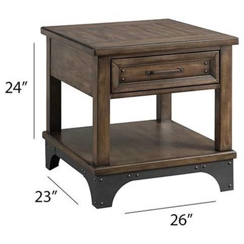 Flynnter chairside end hotsell table